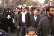 حضور در راهپیمایی نهم دی ماه 1388، تهران